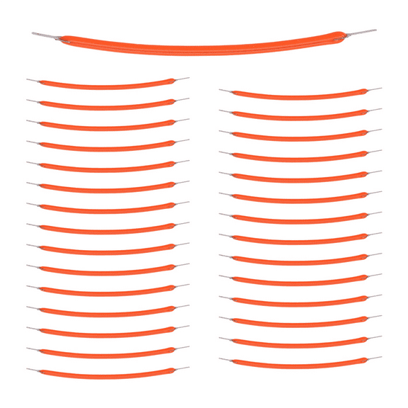 30PCS 3V Ultra Slim LED Flexible Filament 60mm Retro Bulb Parts LED Diode Lighting Filament Red Light