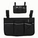 thumbnail image 5 of Bolsa De Almacenamiento, Bolsa De Almacenamiento De Pasamanos Lateral, Multibolsillo Portátil Para Herramientas De Almacenamiento Al Aire Libre EOTVIA negro, 5 of 8