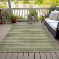 thumbnail image 3 of Dalyn Rugs Machine Washable Indoor/Outdoor Chantille ACN2101 Green 2'6" x 3'10" Rug, 3 of 9