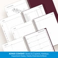 thumbnail image 6 of Blue Sky 2026-2027 Weekly and Monthly Academic Year Planner Calendar, July 2026 - June 2027, 5.875" x 8.625", Flexible Pocket Cover, Laminated Tabs, Includes Extra 30 Sheets of Notes, Mayla, 6 of 10