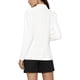 thumbnail image 3 of CHAQUETA CHIC para Mujeres con Solapa Notch, Blazer Doble Botonadura con Hombros Acolchados, S Blanco-Sólido, 3 of 6