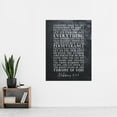 thumbnail image 2 of Hebrews 12:1-2 Let Us Fix Our Eyes on Jesus Christian Bible Verse Quote Scripture Typography Extra Large XL Wall Art Poster Print, 2 of 3