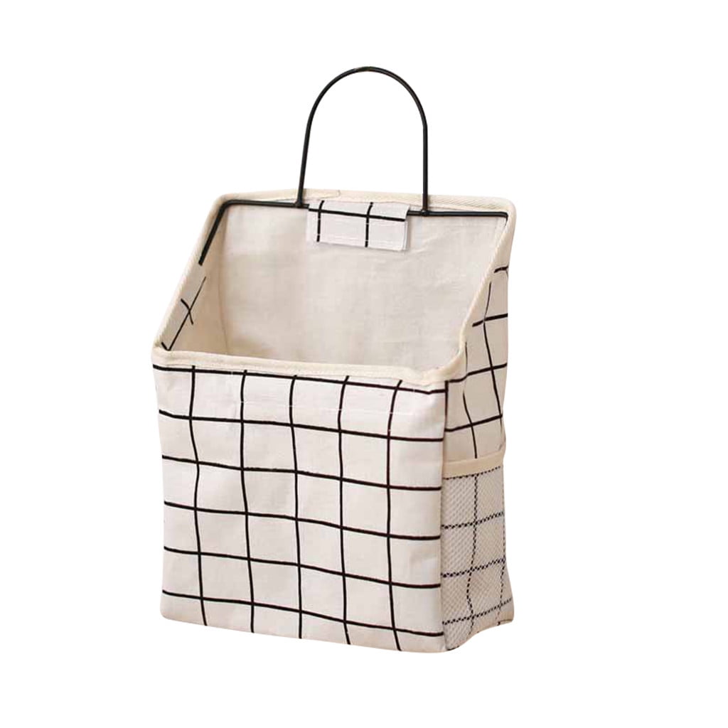 WallMounted Storage Bag Book Magazine Mobile Phone Holder Storage Bag