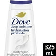 thumbnail image 2 of Dove Body Wash for 24H Lotion-Soft Skin Deep Moisture, 325 ml, 2 of 8