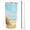 chudan-1LKVG, variant on Seashell On The Beach Tumbler Print 20oz Stainless Steel Coffee Cup with Lid & Straw Double Wall Insulated Tumbler