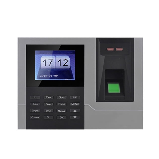 AT608 Tcp IP RJ45 Biometric Fingerprint Time Attendance Clock Recorder Employee Recognition Device Electronic Machine