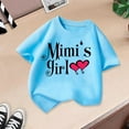 thumbnail image 4 of Girls Shirts Size 9-10 Girls Clothes Kid Girls Cute Graphic Round Neck Short Sleeve Tee Summer Casual T Shirt 10053, 4 of 4