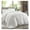 White, variant on All Season Queen Size Down Comforter - Plush Microfiber Fill - Box Stitch Quilted - Duvet Insert with Corner Tabs (Full/Queen, White)
