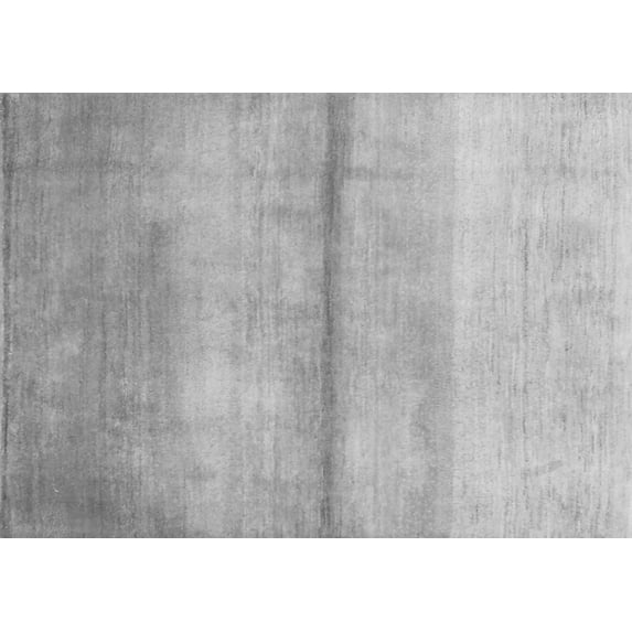 Ahgly Company Indoor Rectangle Abstract Gray Contemporary Area Rugs, 4' x 6'