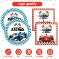 thumbnail image 4 of Decoraciones para fiesta de autos de carreras Mainivo para 20 invitados, 4 of 7