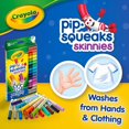 thumbnail image 4 of Markers Crayola Washable Pip Squeaks Skinnies 16 Count, 4 of 7