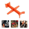 thumbnail image 4 of 1Set Orange PC Plastic Motorcycle Fork Guard Universal Design for Riding, 4 of 8