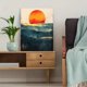 thumbnail image 5 of Qisvanset 12x16 Inch Retro Psalm Bible Canvas Wall Art, Aesthetic Verse Print College Dorm Room Decor, 5 of 8