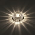 thumbnail image 3 of Crystal LED Downlight, 5W Recessed Ceiling Light with Aperture, LED Decorative Spotlight for Creative Corridor in Hallway, Hallway, Living Room, Bedroom, 3 of 9