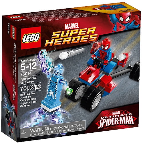 LEGO Super Heroes Spider-Trike vs. Electro Play Set Walmart.com