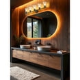 thumbnail image 4 of Z-Lite Belle 5 Light Vanity in Matte Black color, Steel frame, 4 of 8