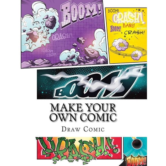 Activity Drawing, Coloring & Cartooning Books: Make Your Own Comic (Paperback)