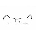 thumbnail image 2 of Chesterfield Semi-Rimless Rectangular Matte Black Eyeglasses, 2 of 5