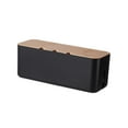 thumbnail image 1 of TIELUTT Management with Ventilation Holes Cord Organizer for Home Electronic Device Wire Storage Solution Storage Containers for Room Bedroom Storage Packing Bags for Moving under Bed Pretty Storage, 1 of 5