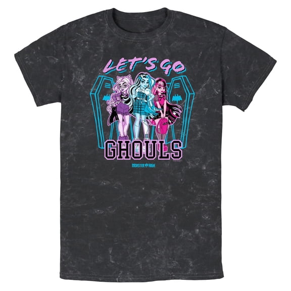 Mens Monster High Let's Go Ghouls T Shirt