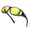 A02 Transparent Blue/ Yellow Night Vision Glasses, variant on Myiaur Night Vision Glasses for Men Women, Polarized Fit Over Wrap Around Driving Glasses, Anti Glare and UV400 Protection