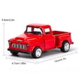 thumbnail image 3 of Monstrate Camión rojo, colección de adornos de Metal Vintage para coche, modelo de vehículo para el hogar, regalo para niños, estantes de Kits de decoración para fiestas, 3 of 6