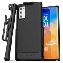 Galaxy Note 20 Belt Clip Case (Thin Armor) Slim Grip Cover with Holster (Samsung Note 20) Black