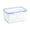 Transparent Containers Container Household Under $5 a2, variant on Kadlawus Food Storage Container for Kitchen, 4-in- Multifunctional Produce Box, Transparent Plastic Fridge Organizer for Fruits, Vegetables, and Leftovers