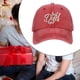 thumbnail image 2 of Gorra de béisbol bordada para hombre, ideal como regalo para el Día del Padre, para golf o para el sol. Rojo, 2 of 9
