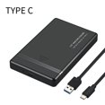 thumbnail image 1 of LYD 2.5" HDD SSD Enclosure USB 3.1 Type-C a SATA-III Estuche para disco duro externo sin tornillos, compatible con UASP LYD Periféricos de la computadora, 1 of 1