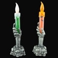 thumbnail image 3 of Fantasma de Halloween mano LED vela brillante luz de noche luz de calavera fiesta atmósfera decoración Accesorios, 3 of 5