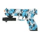thumbnail image 1 of Splatter Ball Shooting Toy, 7-8mm Gel Balls Degradable Long Range Gel Ball Toy Con Silenciador Para Niños ANGGREK Azul 10000, 1 of 8