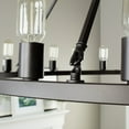 thumbnail image 4 of 24-light Wagon Wheel Chandelier - 48-inch - Matte Black, 4 of 4