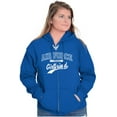 thumbnail image 3 of US Air Force Proud USAF Girlfriend Women Plus Size Zipper Hoodie Brisco Brands 2X, 3 of 5