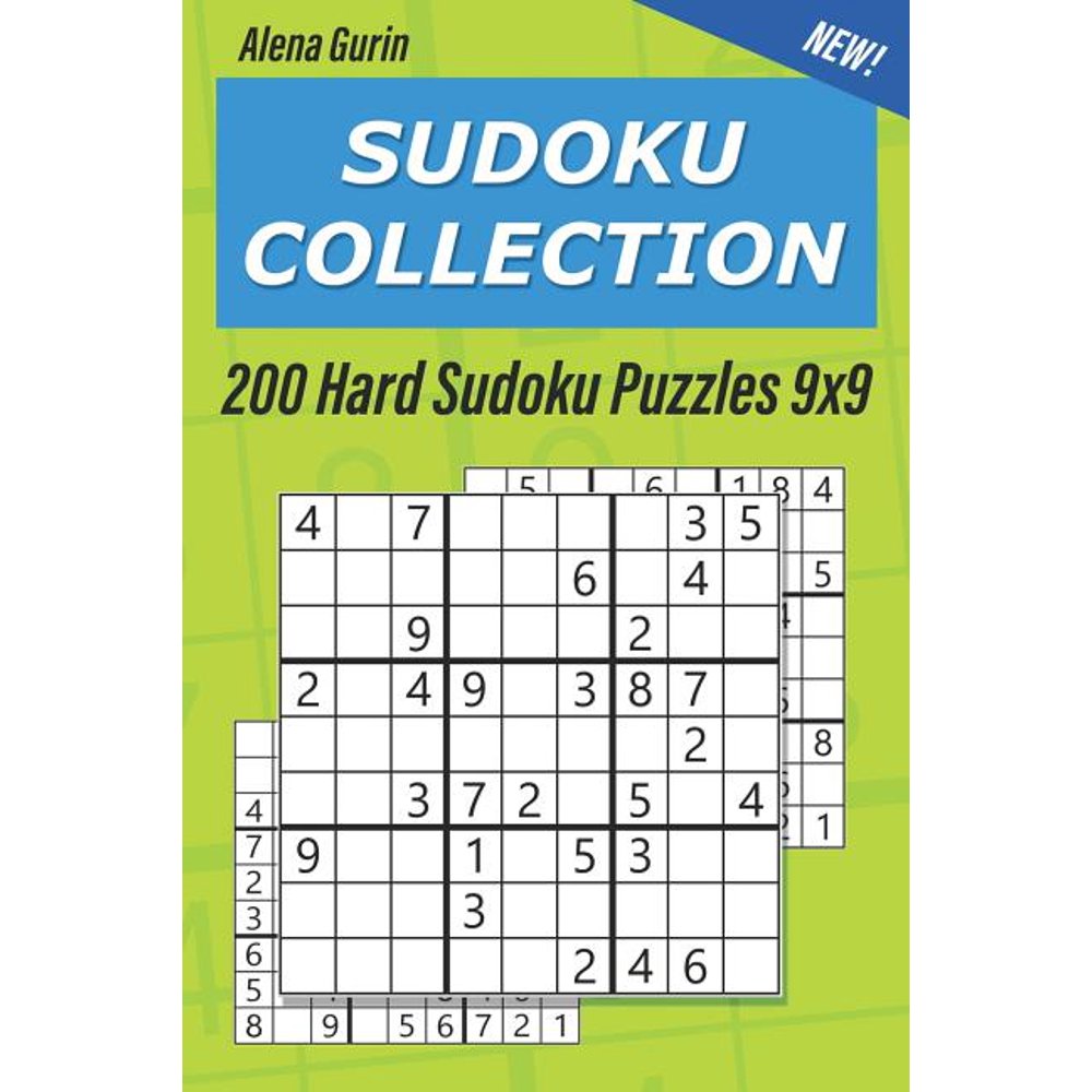 Sudoku Sudoku Collection 200 Hard Sudoku Puzzles 9x9 (Series 3