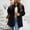 Black, variant on Turilly Womens Jackets Ladies Women's Lapel Solid Color Pocket Button Coat Recreational Long Sleeve Cardigan Tops