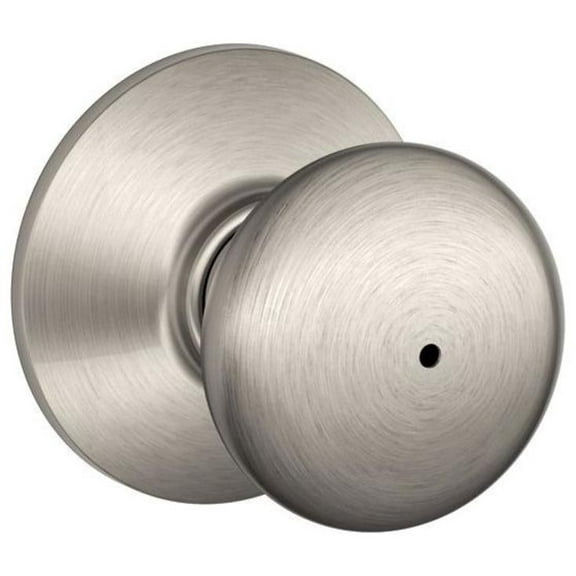 Schlage F40PLY619 Plymouth Privacy Knob, Satin Nickel