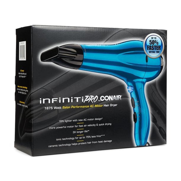Conair Infiniti Pro 1875-Watt Salon Performance Styling Hair Dryer - Conair Infiniti Pro 1875-Watt Salon Performance Styling Hair Dryer -