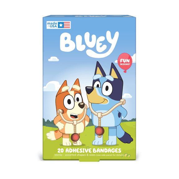 Dr. Bluey 20 Count Bandages