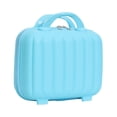 thumbnail image 1 of Abbracc Sac à Main de Maquillage Multifonction Portable Grande Capacité Décontracté Multiples Compartiments Bleu, 1 of 9