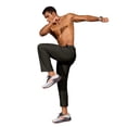 thumbnail image 6 of Youclos Mens 4-Way Stretch Sweatpants Joggers: Breathable, dual contrast zipper pulls and zipper pocketsAthletic Pants for Gym Casual Daily, 6 of 6