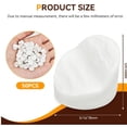 thumbnail image 4 of 2026 Silicone Door Frame Plugs, 5/16 x 1/4 Inch Round Entry Door Plug, White Frame Screw Hole Plugs for Furniture Frames Insert Caps,White,50PCS, 4 of 7