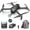 Black, variant on Drones with Camera for Adults 4K, Wefone WF33 GPS Foldable FPV Drone with 4.5" LCD Screen on Controller, 8GB Card, Under 249g, Brushless Motor, 2 Batteries, Gray