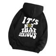 thumbnail image 1 of Sudadera Con Capucha Para Mujer, Con Letras Impresas, 1 of 8