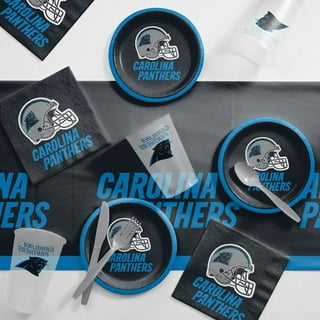 Carolina Panthers Ultimate Fan Party Supplies Kit, Serves 8 Guests 