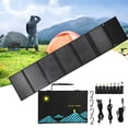 thumbnail image 1 of Mistaha 60W Solar Panel Foldable Bag Usb + Dc Output Solar Charger Portable Foldable Solar, 1 of 8