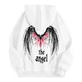 thumbnail image 3 of WILLBEST Sudaderas Navideñas con Estampado De Ángel De Invierno, Sudadera Informal De Manga Larga, Suave, Cómoda y Cálida, para Actividades Al Aire Libre XXGrande, 3 of 3