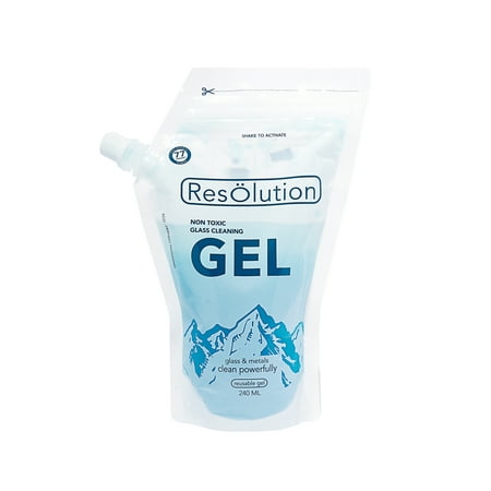 Res Gel Non-Toxic Glass and Metal Pipe Cleaner Cleaning Solution by Resolution Colorado - 240mL