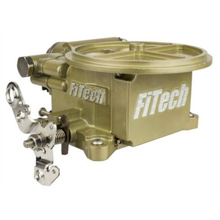 FITech Fuel Injection 39001 Go EFI 2-Barrel Throttle Body System 400 HP Gold