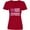 Red, variant on Inktastic Epilepsy Awareness Purple Ribbons and Flag Women's V-Neck T-Shirt